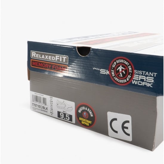 FLEX ADVANTAGE SR BRONWOOD Heren Relaxed Fit Werk schoenen Zwart - Image 6