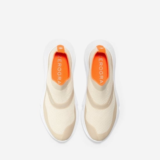 ZEROGRAND RADIANT SLIP-ON Ladies Trainers Cream - Image 4