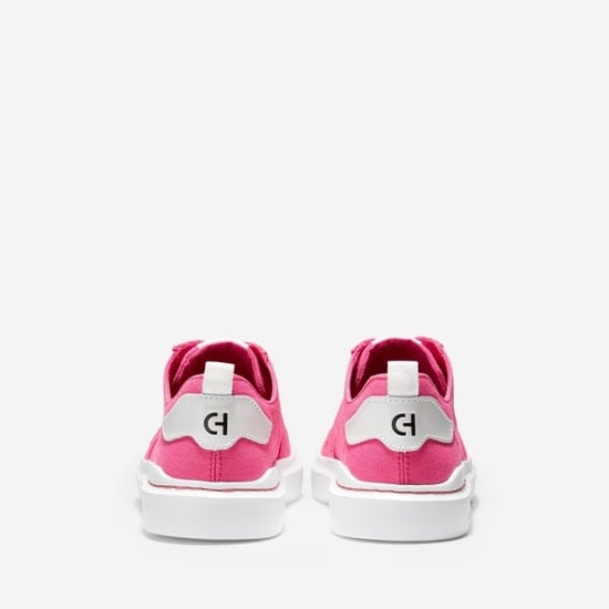 GRANDPRO RALLY Ladies Cotton Trainers Red - Image 4