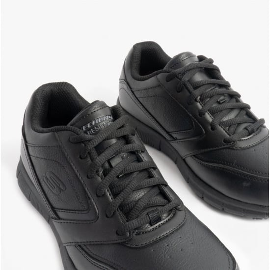 NAMPA WYOLA SR Ladies Slip Resistant Trainers Black - Image 2