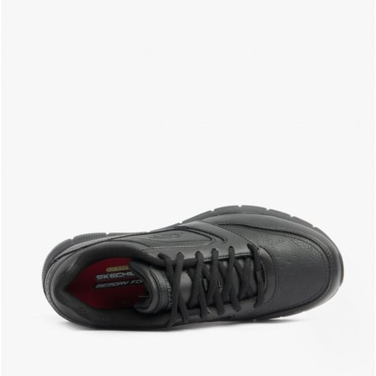 NAMPA WYOLA SR Ladies Slip Resistant Trainers Black - Image 4