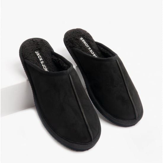 DUDELY Mens Microfiber Mule Slippers Anthracite - Image 2