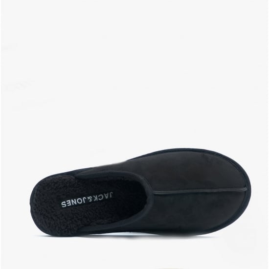 DUDELY Mens Microfiber Mule Slippers Anthracite - Image 4