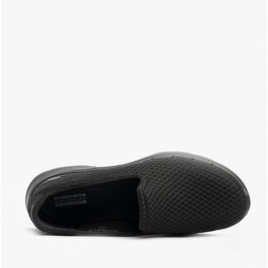Skechers Go Walk 6 Polyester Dames Zwarte Sneakers - Image 5