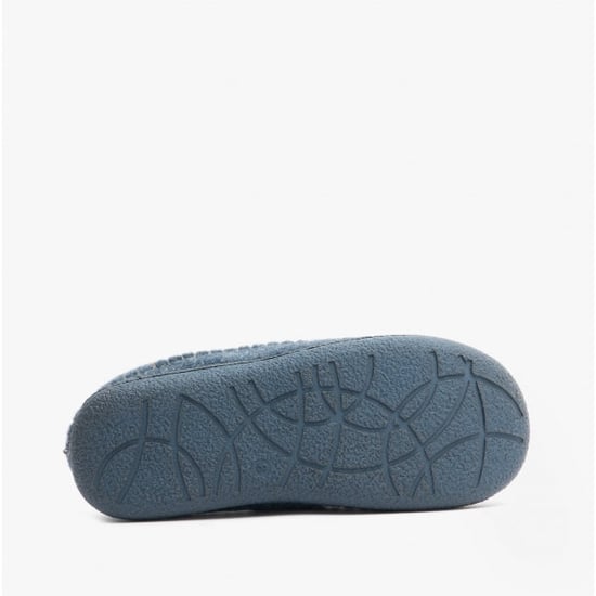 Jo & Joe SLIGO Mens Mule Slippers Navy - Image 3