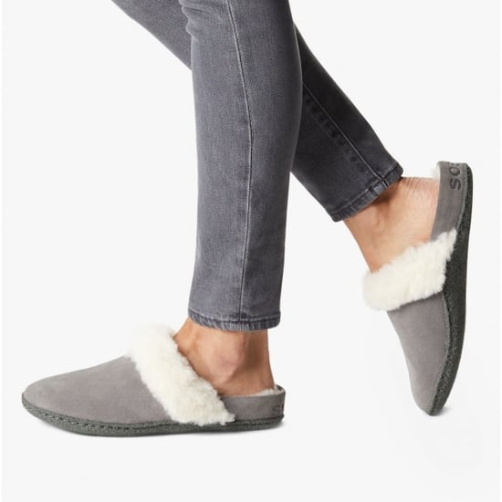 Sorel NAKISKA SLIDE II Womens Mule Slippers Quarry/Grill - Image 1