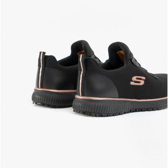 SQUAD SR Ladies Occupational Trainers Black/Rose Gold - Image 5