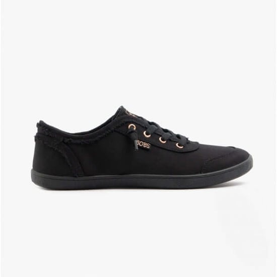 BOBS B CUTE Ladies Slip-On Trainers Black - Image 1