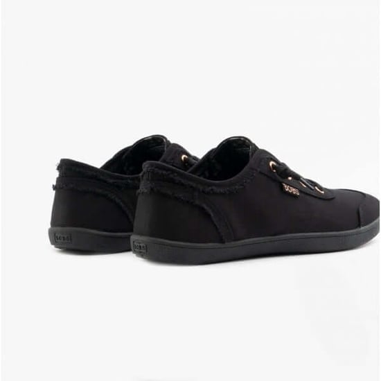 BOBS B CUTE Ladies Slip-On Trainers Black - Image 6