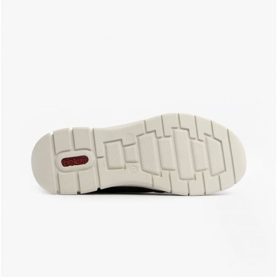 B7796-54 Mens Slip-On Trainers Green - Image 3