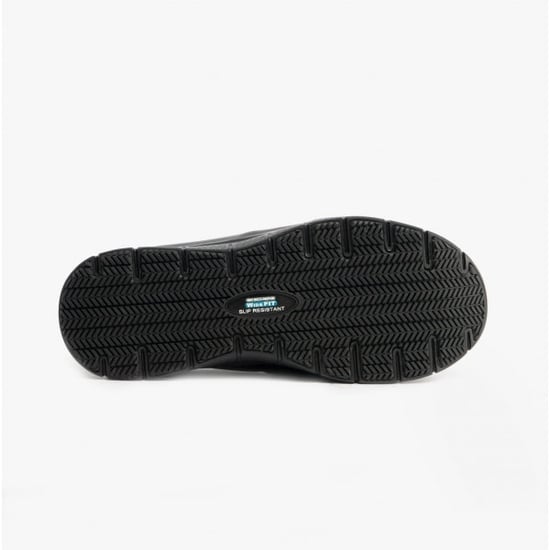 WIDE FIT: FLEX ADVANTAGE - MCALLEN SR Mens Trainers Black - Image 3