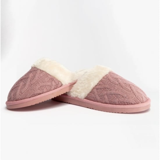 Jo & Joe MEGAN Womens Mule Slippers Pink - Image 3