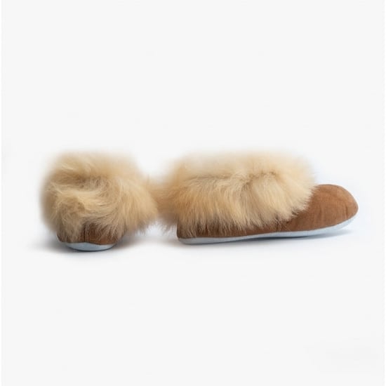 Shepherd ANNELIE Womens Sheepskin Full Slippers Chestnut - Image 3
