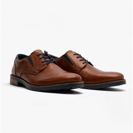 14621-24 Mens Leather Shoes Brown - Image 2