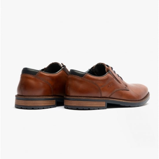 14621-24 Mens Leather Shoes Brown - Image 3
