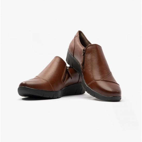 24660-29-305 Ladies Leather Shoes Brown - Image 5