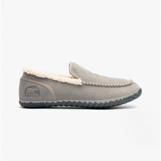 Sorel DUDE MOC Mens Suede Moccasins Quarry - Image 1
