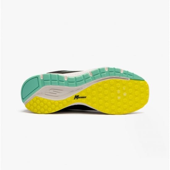 Skechers GO RUN Consistent - Intensify-X Textila Damsvarta/Lime Sneakers - Image 6