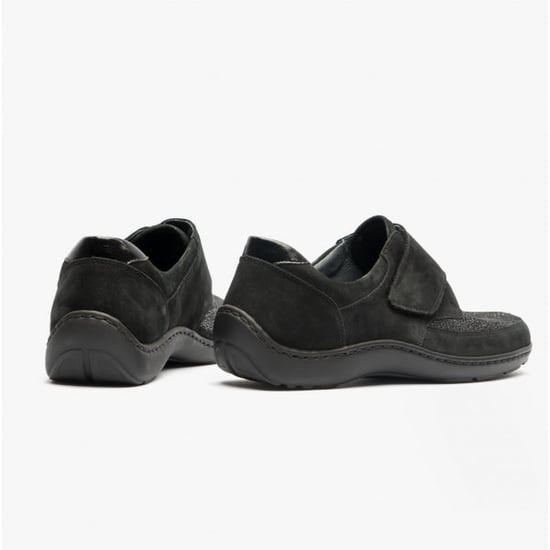 HENNI 496H31 Ladies Leather Shoes Black - Image 3