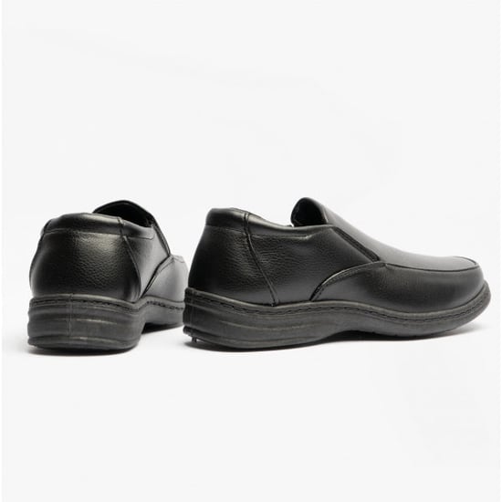 KARL Mens Leather Shoes Black - Image 3