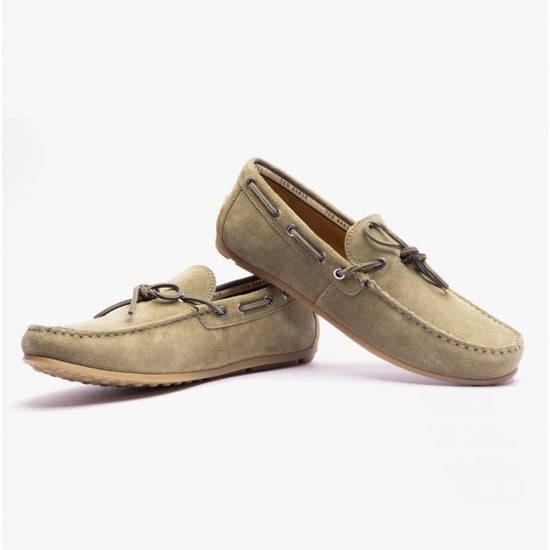KENNEY Mens Boat Shoes Dark Green - Image 5
