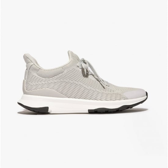 VITAMIN FFX Ladies Knit Sport Trainers Tiptoe Grey Mix - Image 1