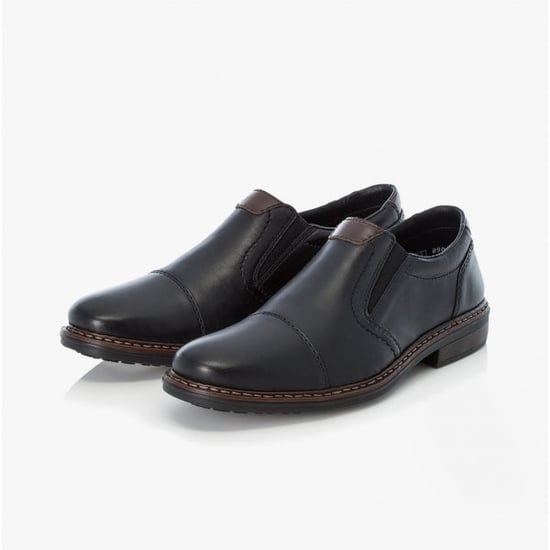 17659-00 Heren Instap Schoenen Zwart - Image 2