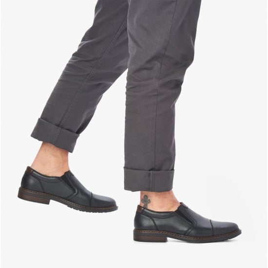 17659-00 Heren Instap Schoenen Zwart - Image 3