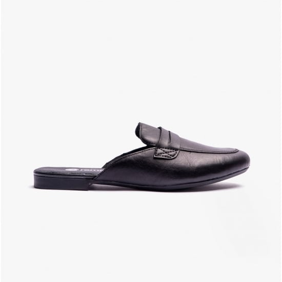 Remonte IRMGARD Womens Backless Loafers Black - Image 1
