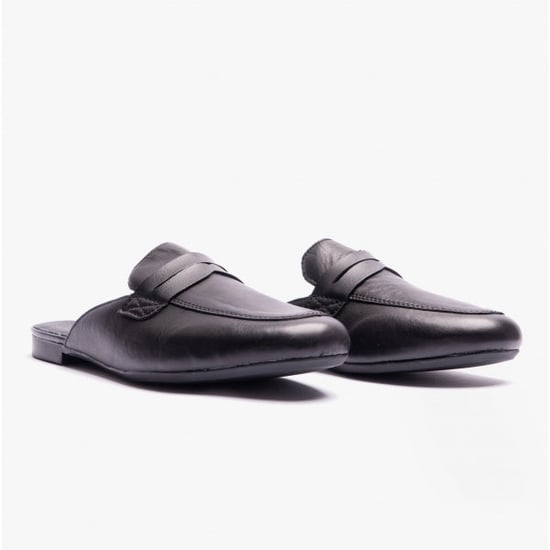 Remonte IRMGARD Womens Backless Loafers Black - Image 2