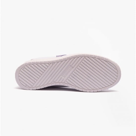 MADRID CONTRAST FAUX LEATHER Womens Trainers Pastel Multi - Image 5