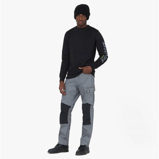 Dickies OKEMO Mens Graphic Sweatshirt Black - Image 3