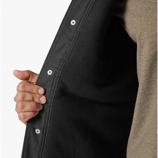 DUCK Heren Shirtjack Zwart - Image 4
