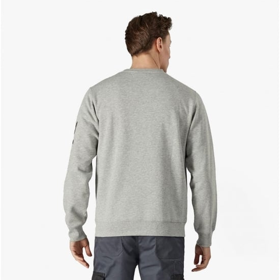 Dickies OKEMO Mens Graphic Sweatshirt Grey Melange - Image 2