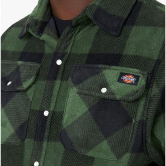 Dickies PORTLAND Heren Shirt Jacket Groen - Image 3
