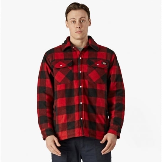 Dickies PORTLAND Heren Shirtjack Rood - Image 1