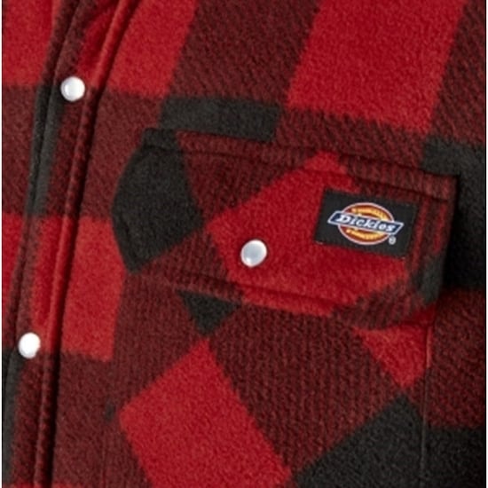 Dickies PORTLAND Heren Shirtjack Rood - Image 2