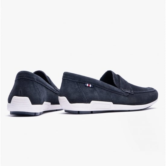 09050-14 Mens Moccasin Loafers Blue - Image 3