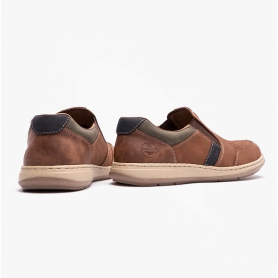 Rieker 17371-25 Mens Shoes Brown - Image 3