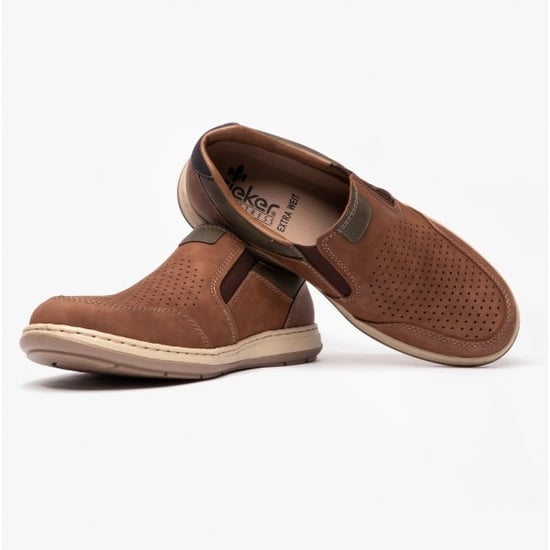 Rieker 17371-25 Mens Shoes Brown - Image 4