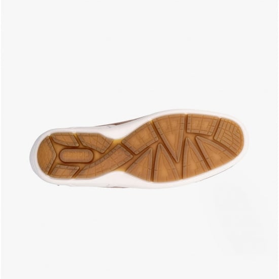 09050-64 Mens Slip-On Moccasins Beige - Image 3