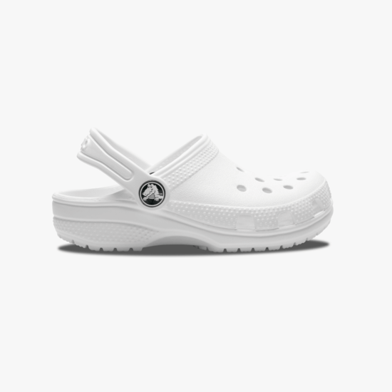 206991-100 KIDS CLASSIC Kids Clogs White - Image 1
