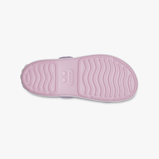 209424-84I TODDLER CROCBAND CRUISER Kids Sandals Ballerina/Lavender - Image 4