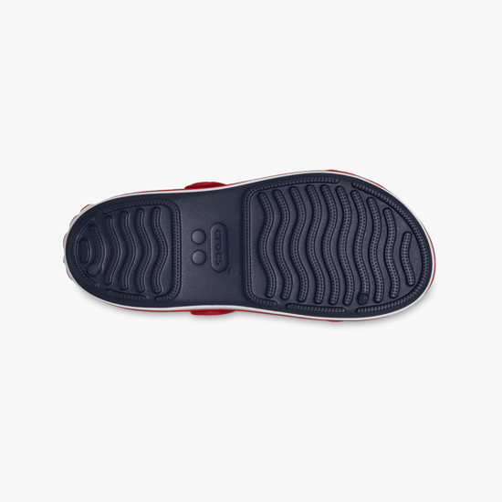 Crocs Crocband Play Thermoplastische Navy/Varsity Rode Sandalen - Image 4