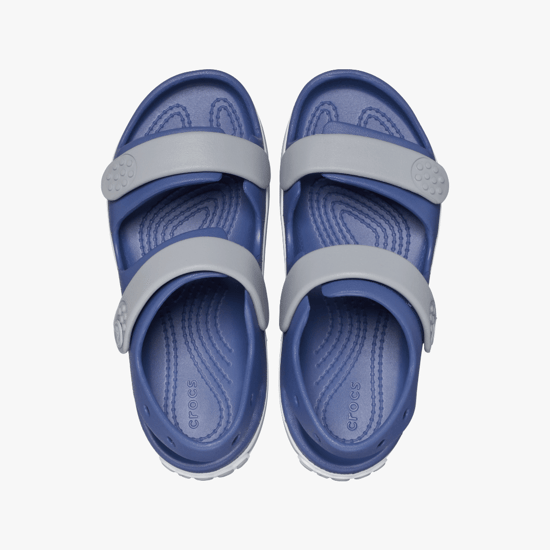 209424-45O TODDLER CROCBAND CRUISER Kids Sandals Bijou Blue/Light Grey - Image 3