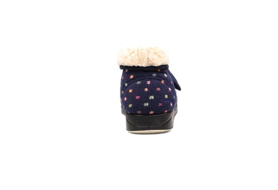 Padders BESS Womens Slippers Navy - Image 6