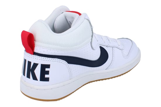 Nike Court Borough Mid GS Kids Trainers - Image 3