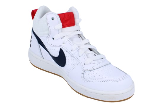 Nike Court Borough Mid GS Kids Trainers - Image 4