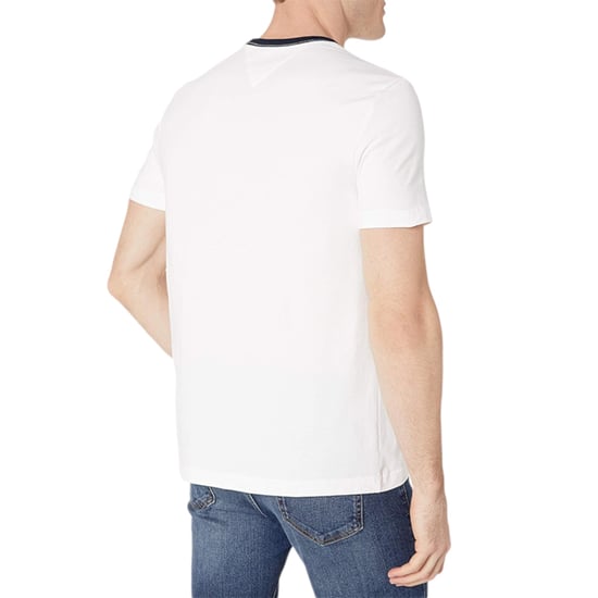 Tommy Hilfiger Mens T Shirts Signature Stripe Tee - Image 2
