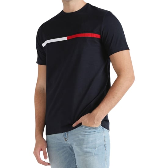 Tommy Hilfiger Mens T Shirts Signature Stripe Tee - Image 3